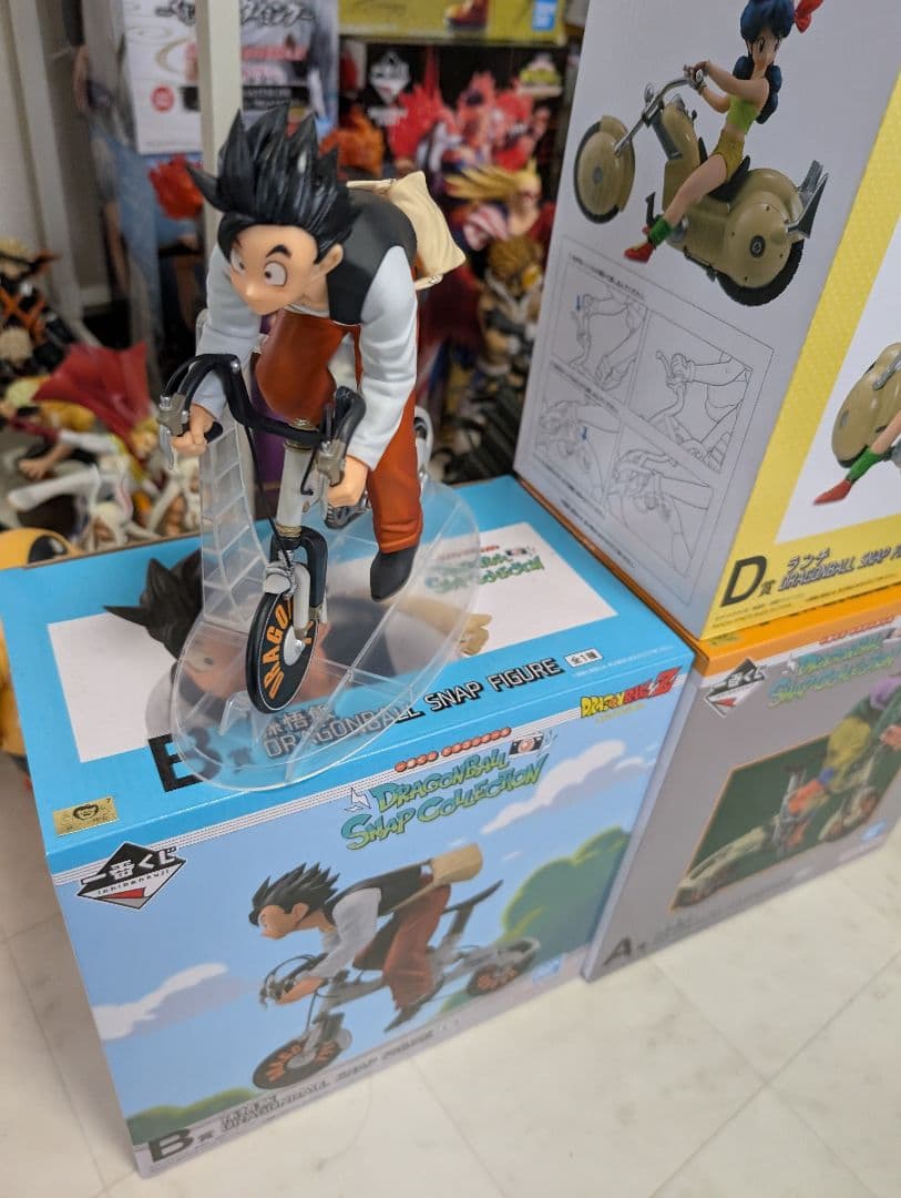 1番くじ ✨ドラゴンボール スナップコレクション A賞 B賞 D賞 セット