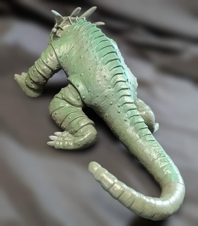 ゼロン「スペクトルマン」登場怪獣（マーミット）ビニパラ金剛 ソフビフィギュア