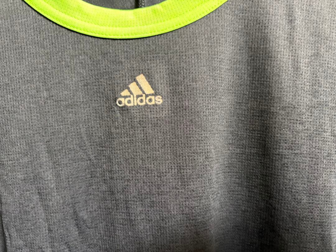 adidas by kolor シルバー箔 アシンメトリー Tシャツ アディダス
