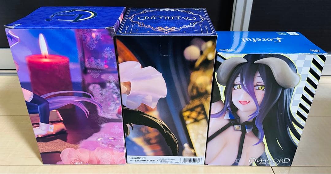 オーバーロード プライズフィギュア 7点セットまとめ売り アルベド シャルティア
