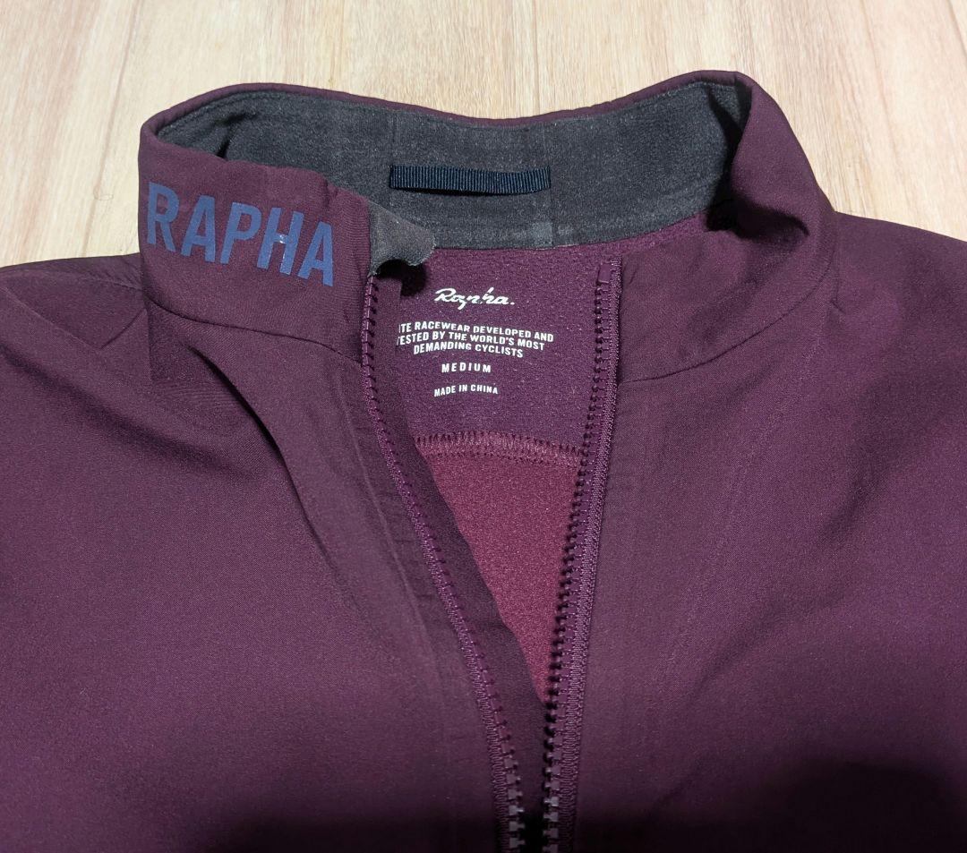 Rapha Mens Pro Team ジャケット Mサイズ パープル 　裏起毛