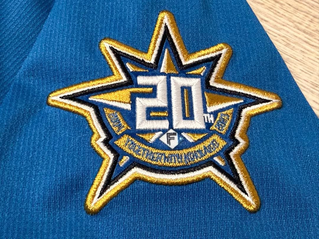【20周年ワッペン】ファイターズ 上川畑 大悟 #4 ユニフォーム Lサイズ