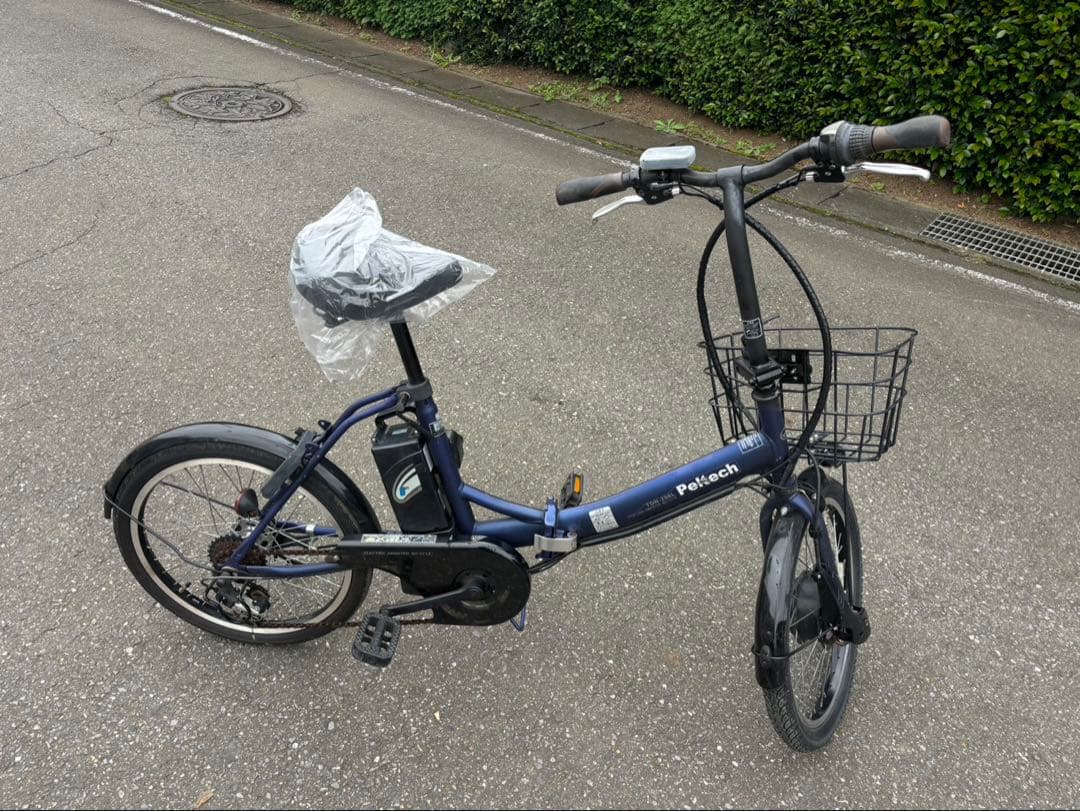 折りたたみ電動アシスト自転車 Pelitech TDN-206Ｌ