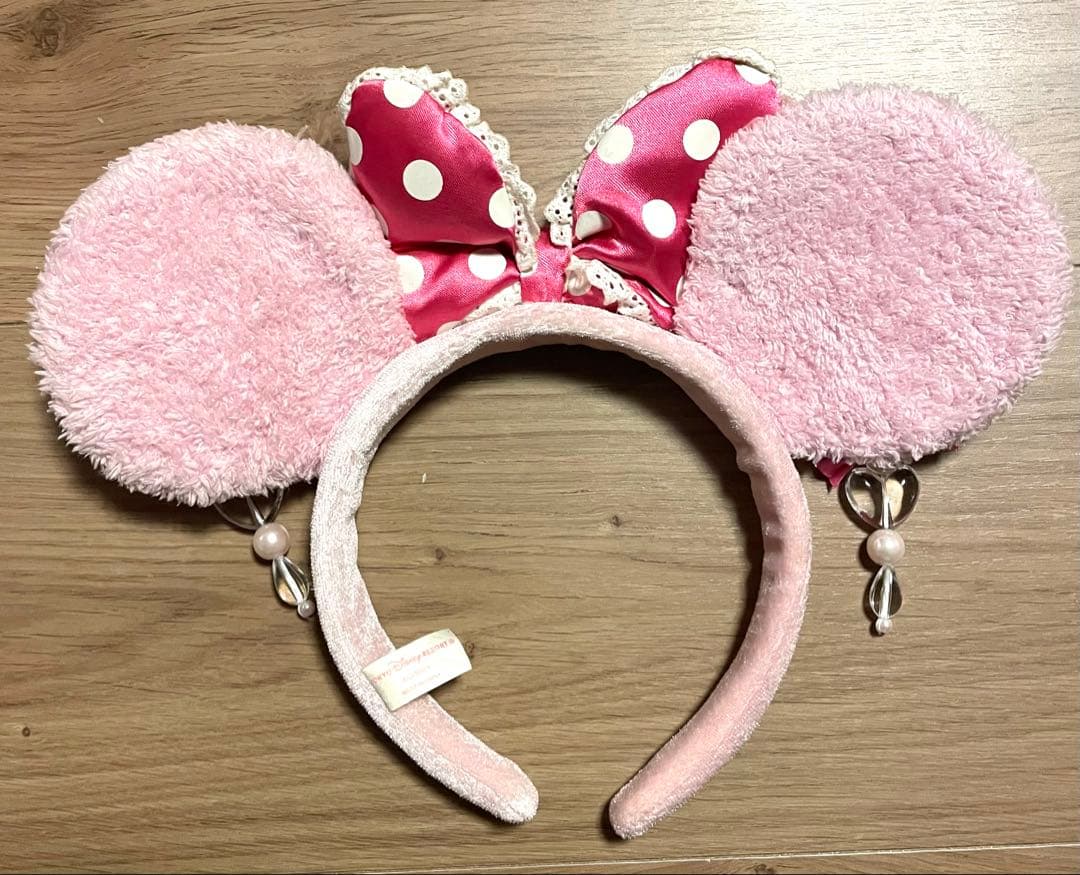 ディズニーミニーちゃんピンクカチューシャ