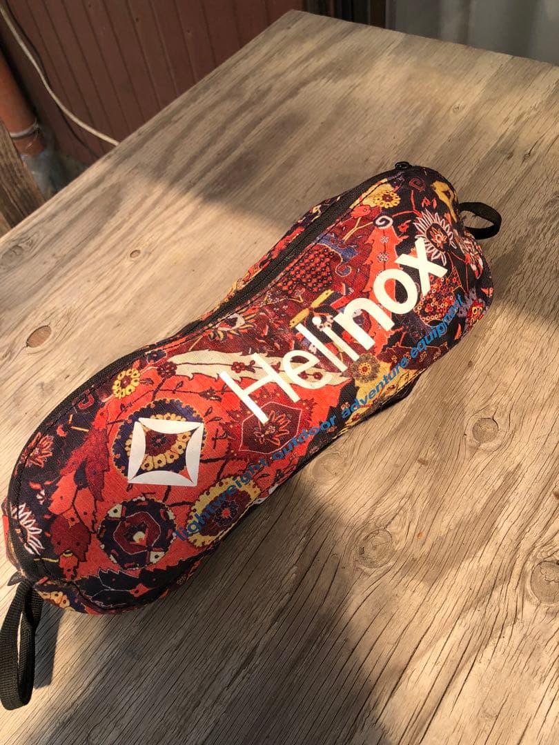 Helinox アウトドアチェア パターンデザイン