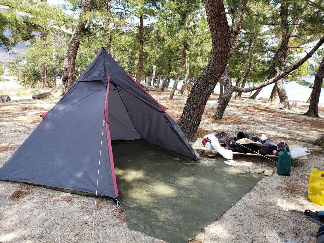 DOD ライダースワンポールテント グランドシート魔改造