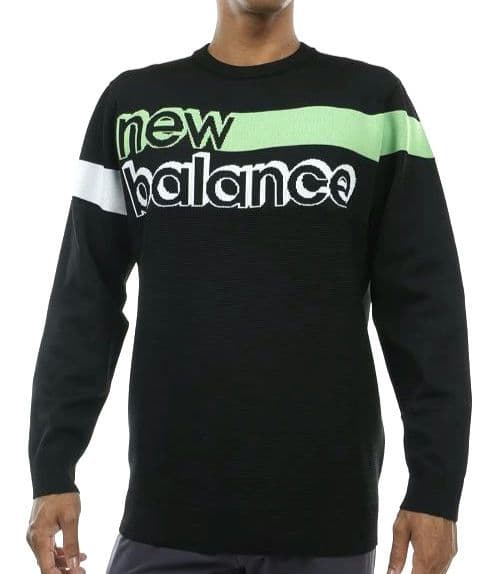 再再再値下げ新品　ニューバランス　ニット7 黒ブラック　メンズ2XL