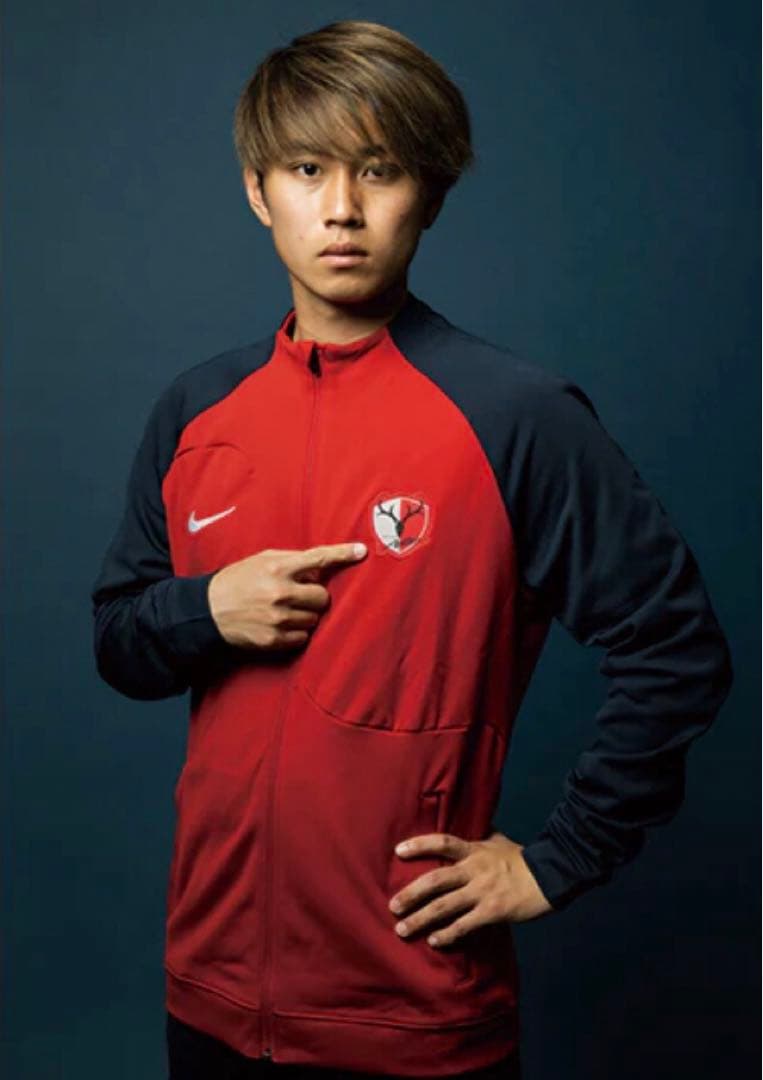 鹿島アントラーズ　NIKE　ナイキ　選手支給品　アンセムウェア　大きめSサイズ