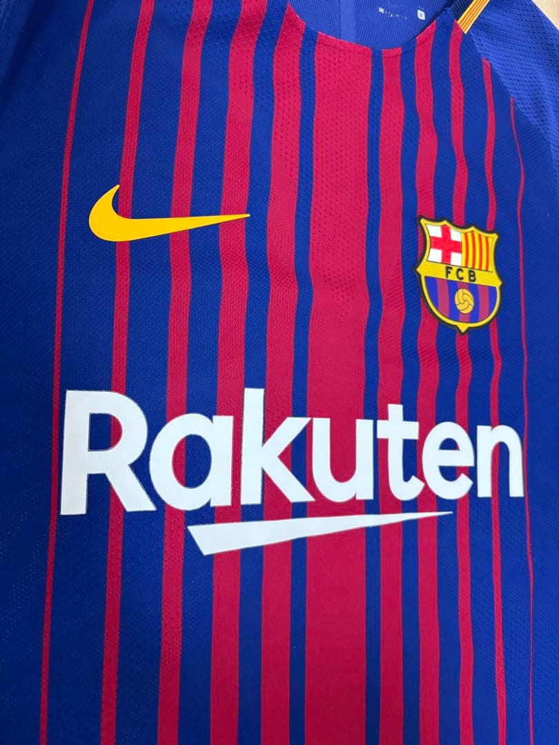 メッシ　バルセロナ　オーセンティック　選手着用モデル　Sサイズ　17/18