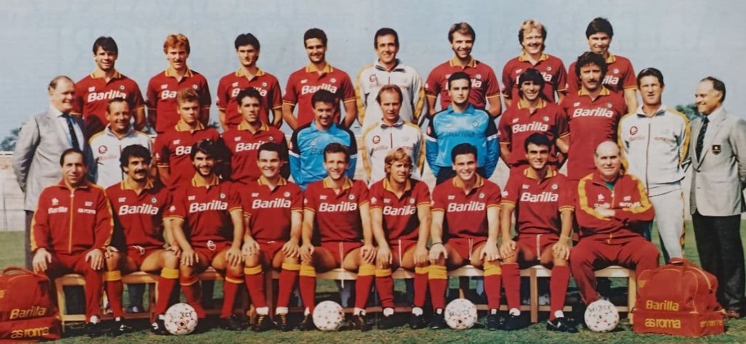 【レア】1987/88 AS Roma アウェイ ユニフォーム 中古美品