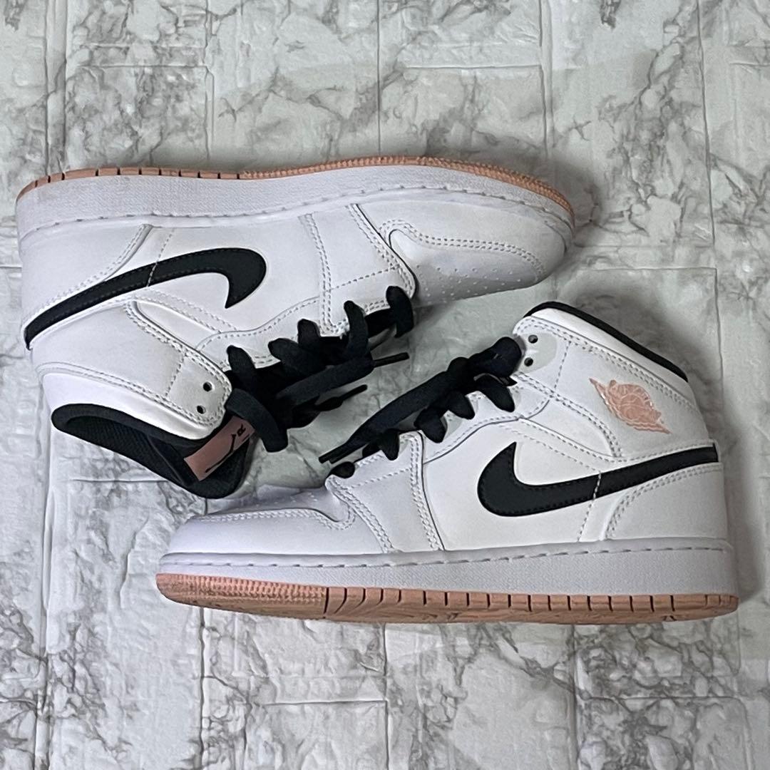 NIKE ナイキ AIR JORDAN1 MID(GS) スニーカー　22.5