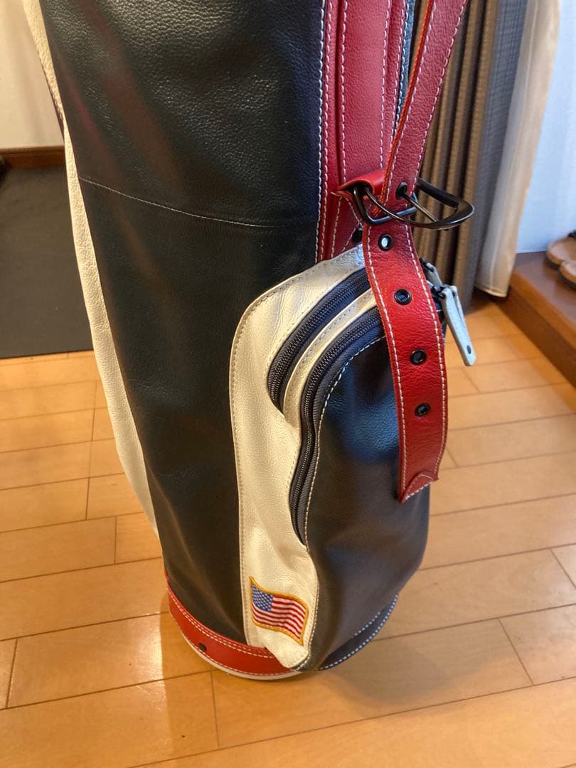 sun mountainレザーキャディバッグ
