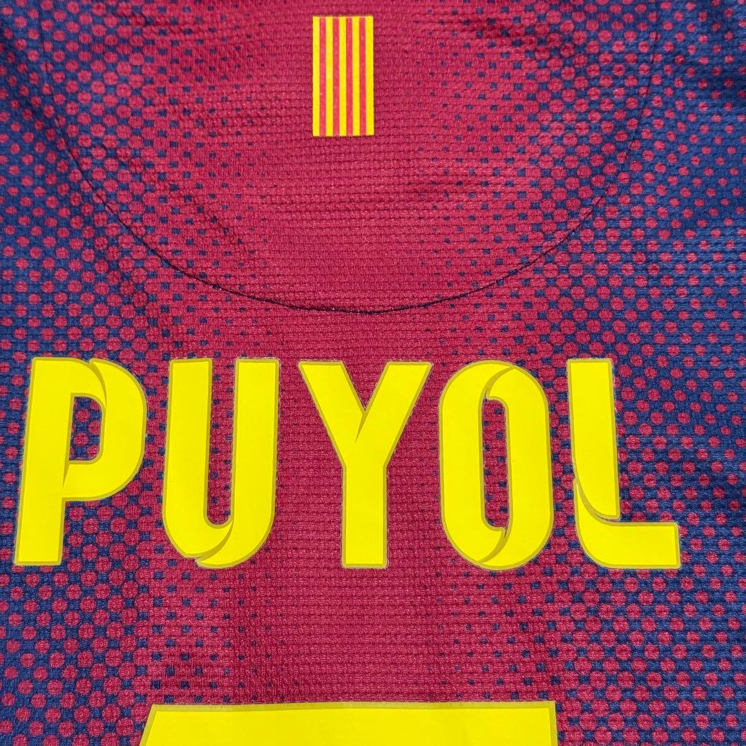 Nike 正規品 FCバルセロナ 12/13 PUYOL ホーム ユニフォーム