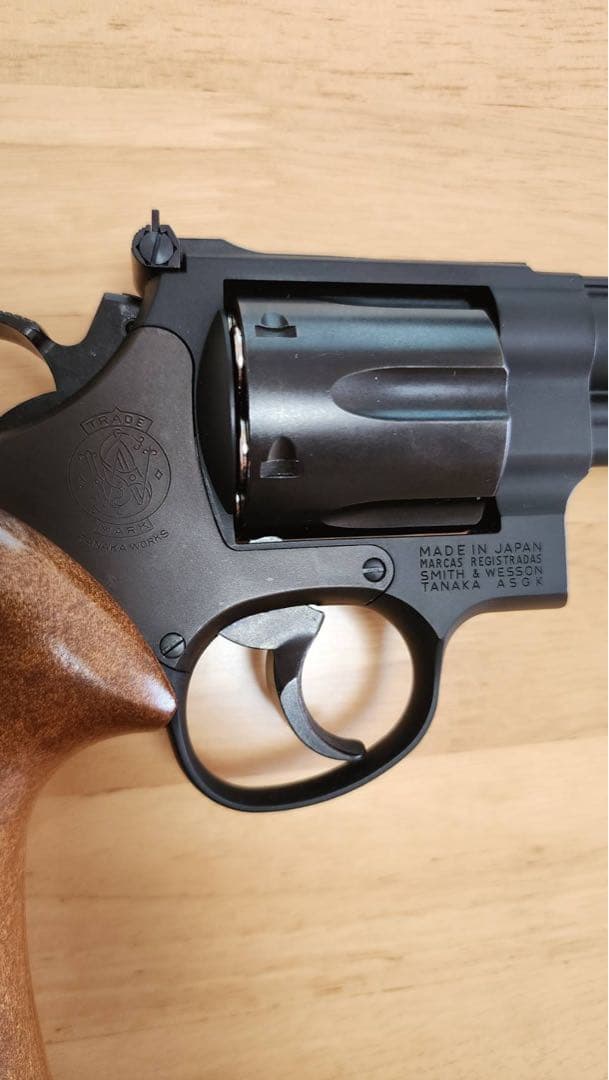 美品 タナカ S&W M29 6.5インチ HW 44マグナム ガスリボルバー