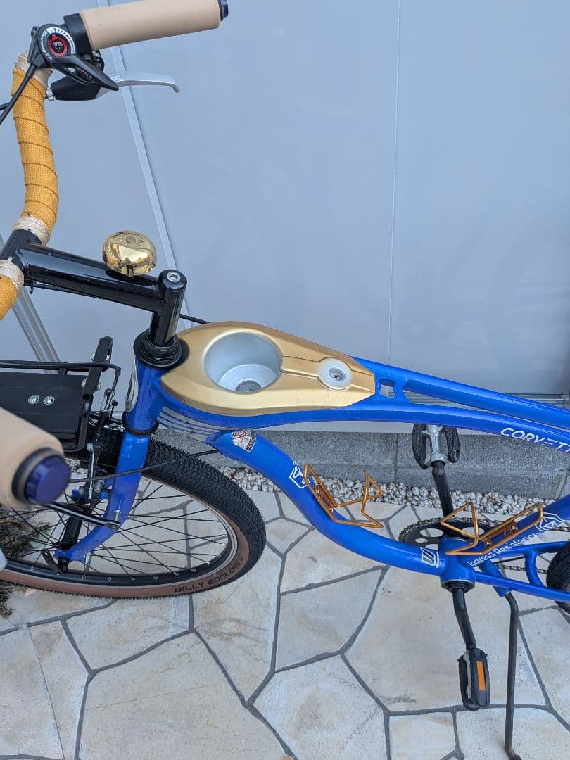 【再値引【パーツ追加】】SCHWINNビーチクルーザー改クランカーカスタム中古