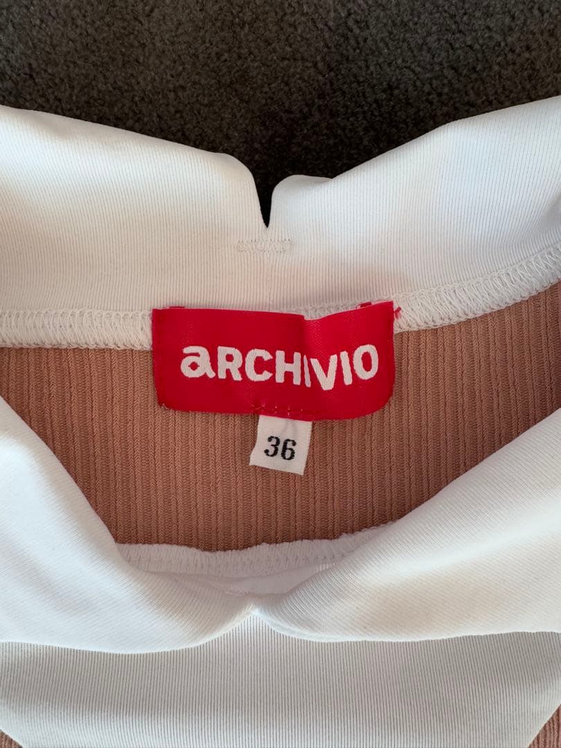 ARCHIVIO ピンク 長袖シャツ 36