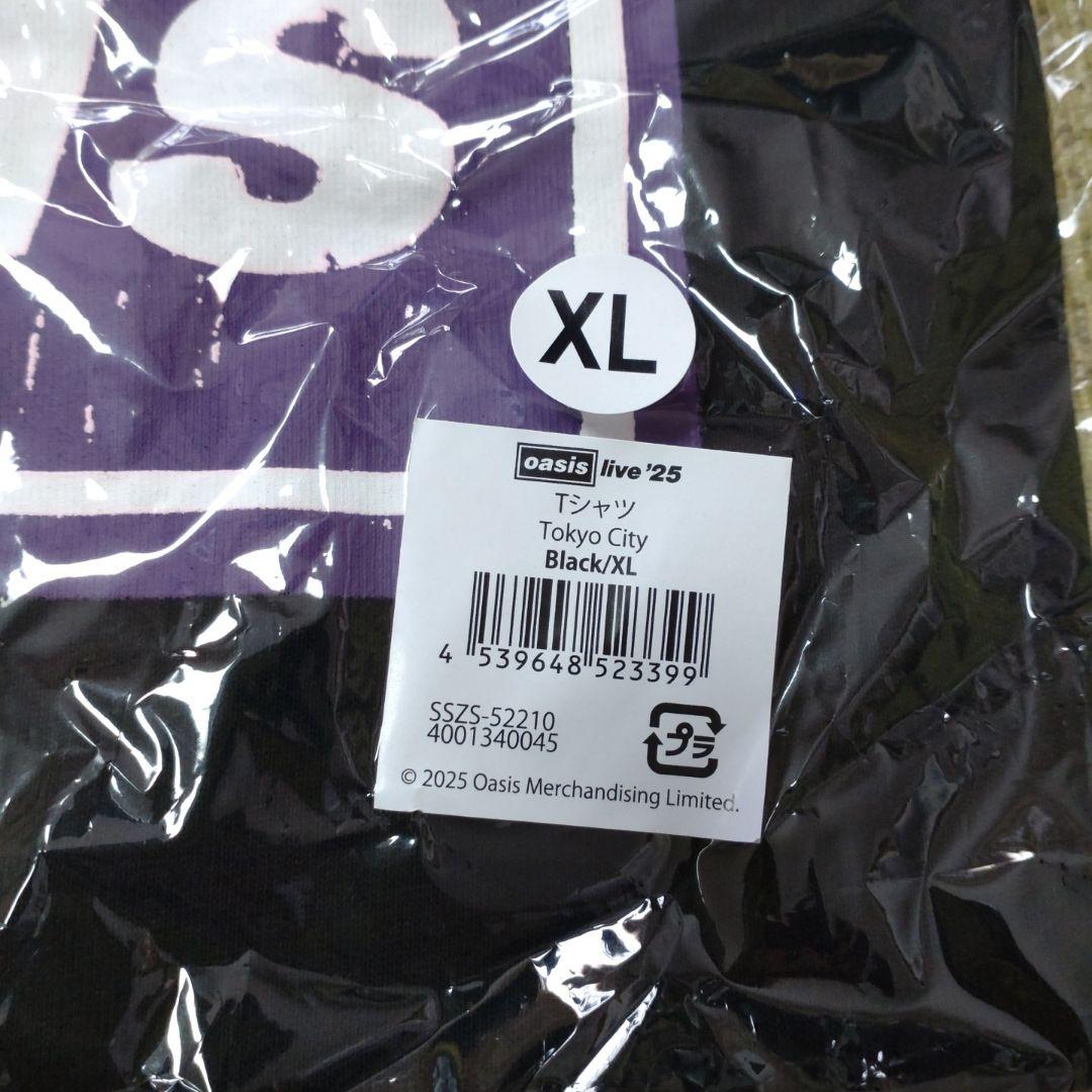 未使用/oasis Tokyo City Tシャツ XL ブラック