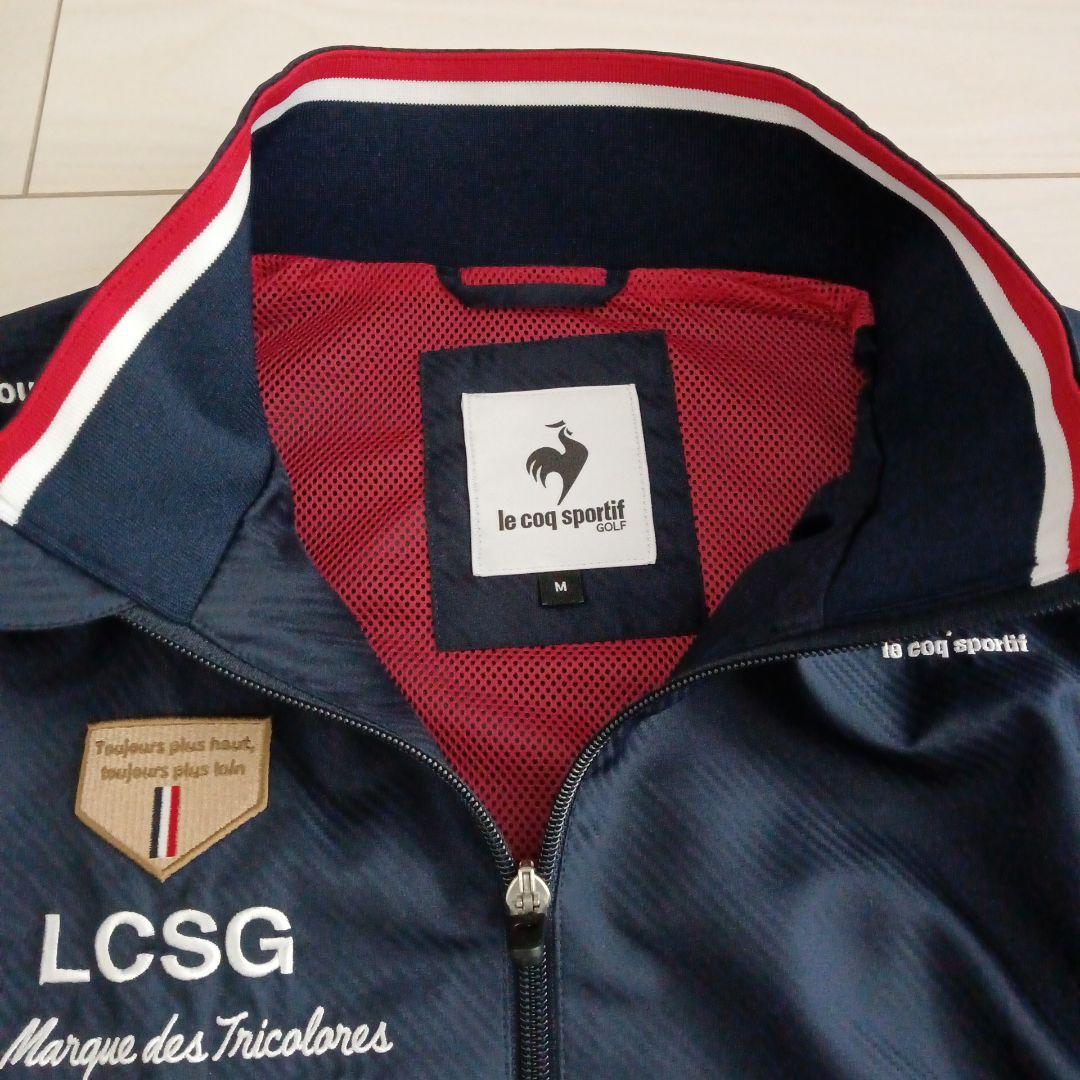 le coq sportif GOLF 2wayブルゾン メンズ Mサイズ 紺