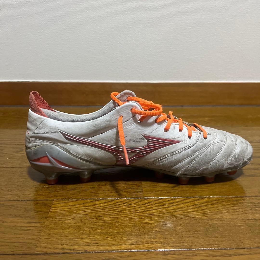 モレリアネオ4 JAPAN 27.5cm ホワイトレッド　白赤限定色