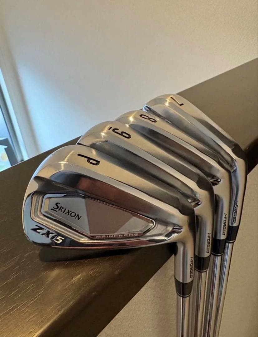 美品 Srixon ZXi5 7-P 4本 アイアンセット950GHneo R