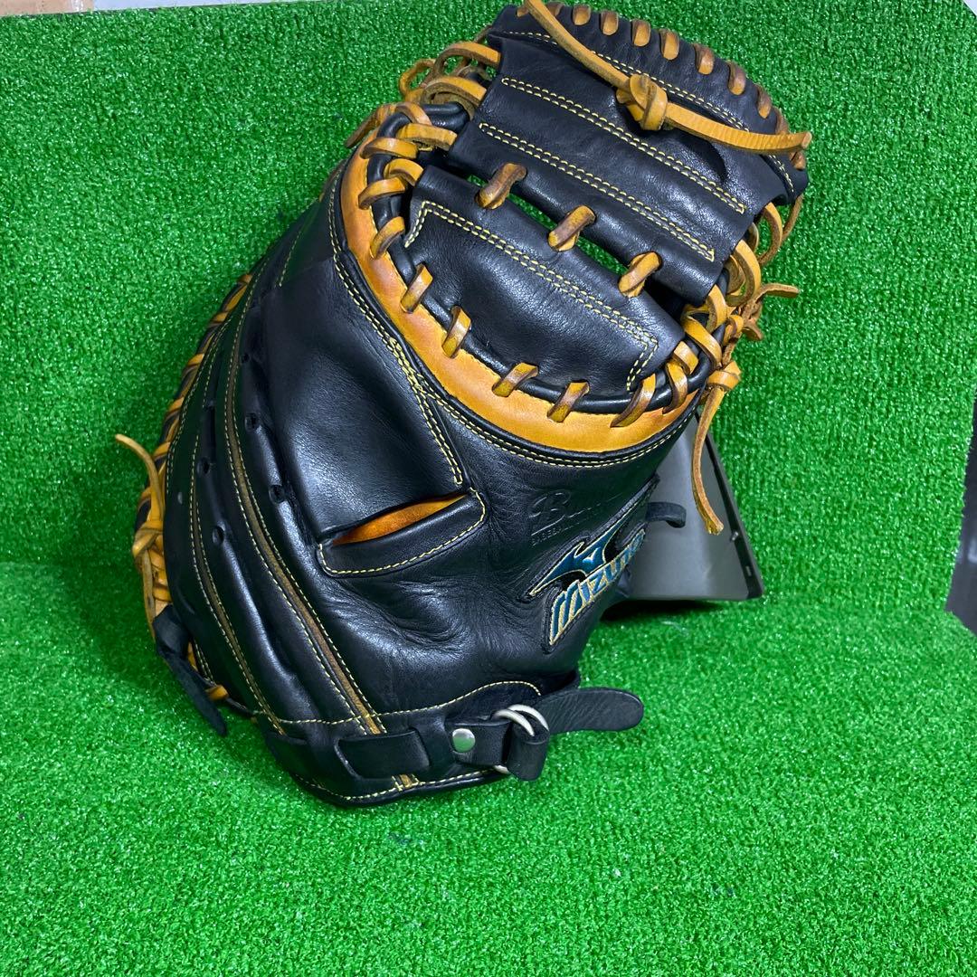 ミズノ　ビューリーグ　軟式用　キャッチャーミット　大人用　一般用　草野球