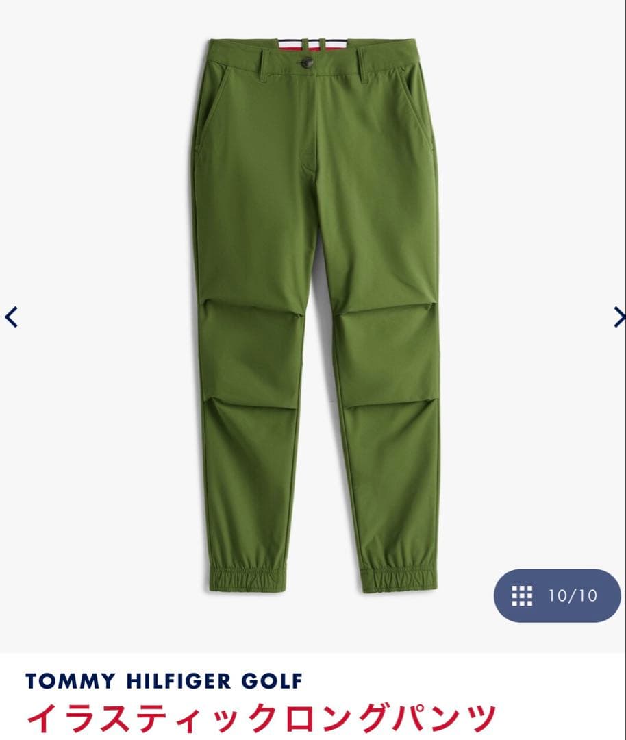 《新品未使用》タグ付き  GOLFスリムフィットパンツ