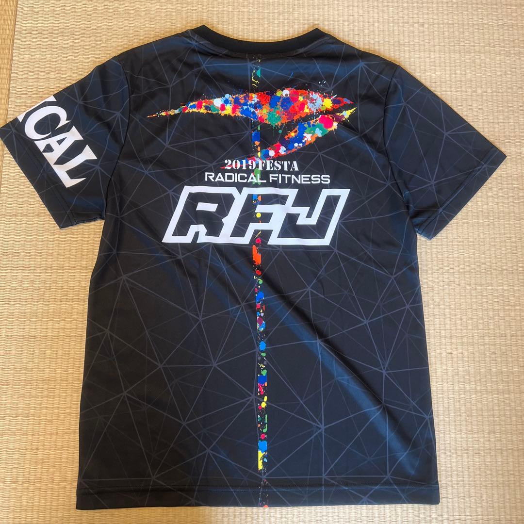 ラディカルフィットネスウェア　Tシャツ　ブラック　Sサイズ