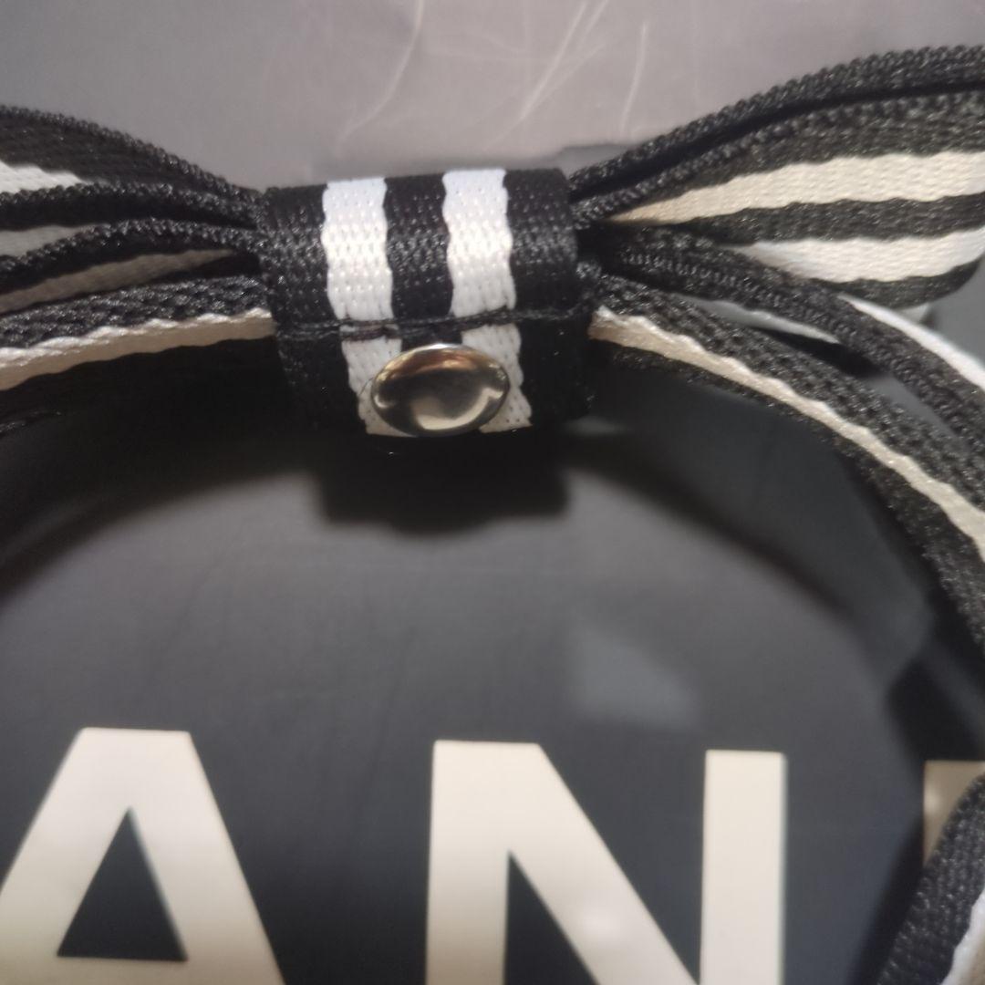 CHANEL ブラック トートバッグ リボン付きラスト１点★値下げ不可