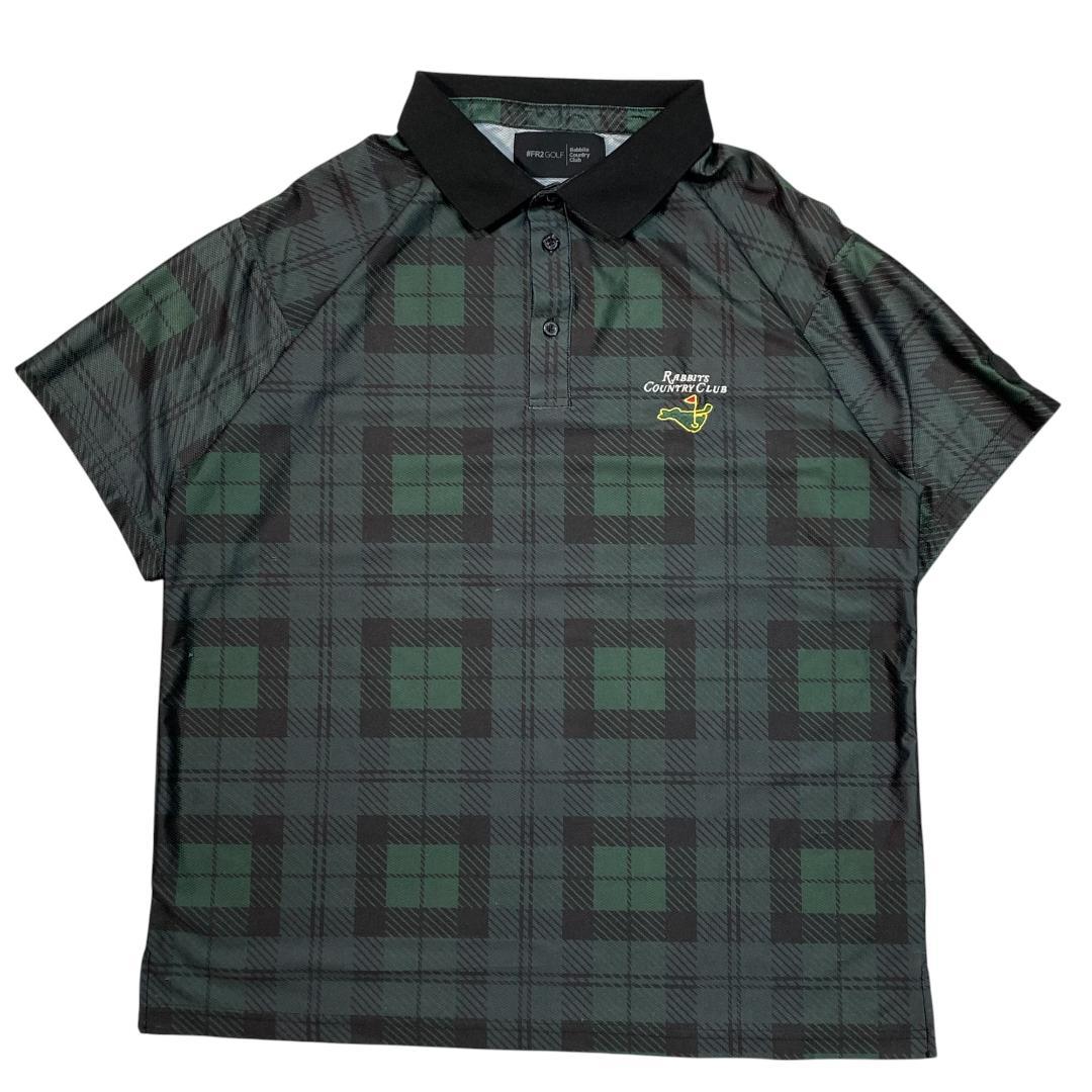 FR2 GOLF エフアールツーゴルフ 半袖 ストレッチ ポロシャツ XL