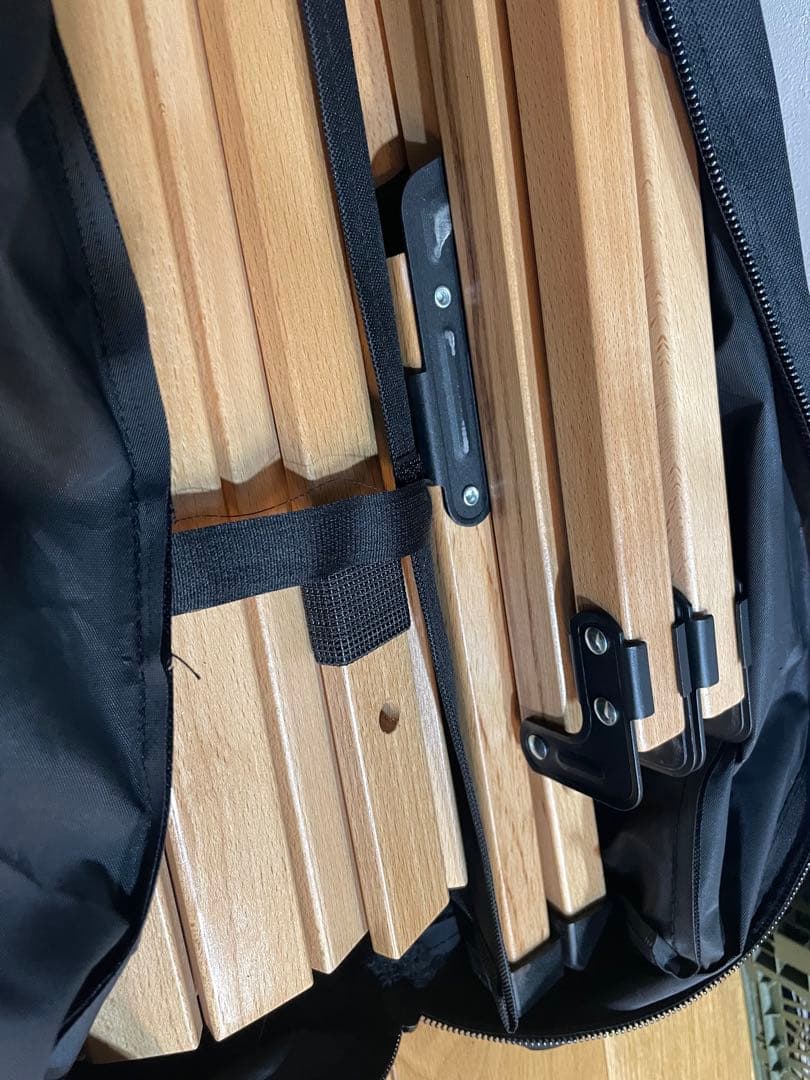 FIELDDOOR ロールトップテーブル 天然木