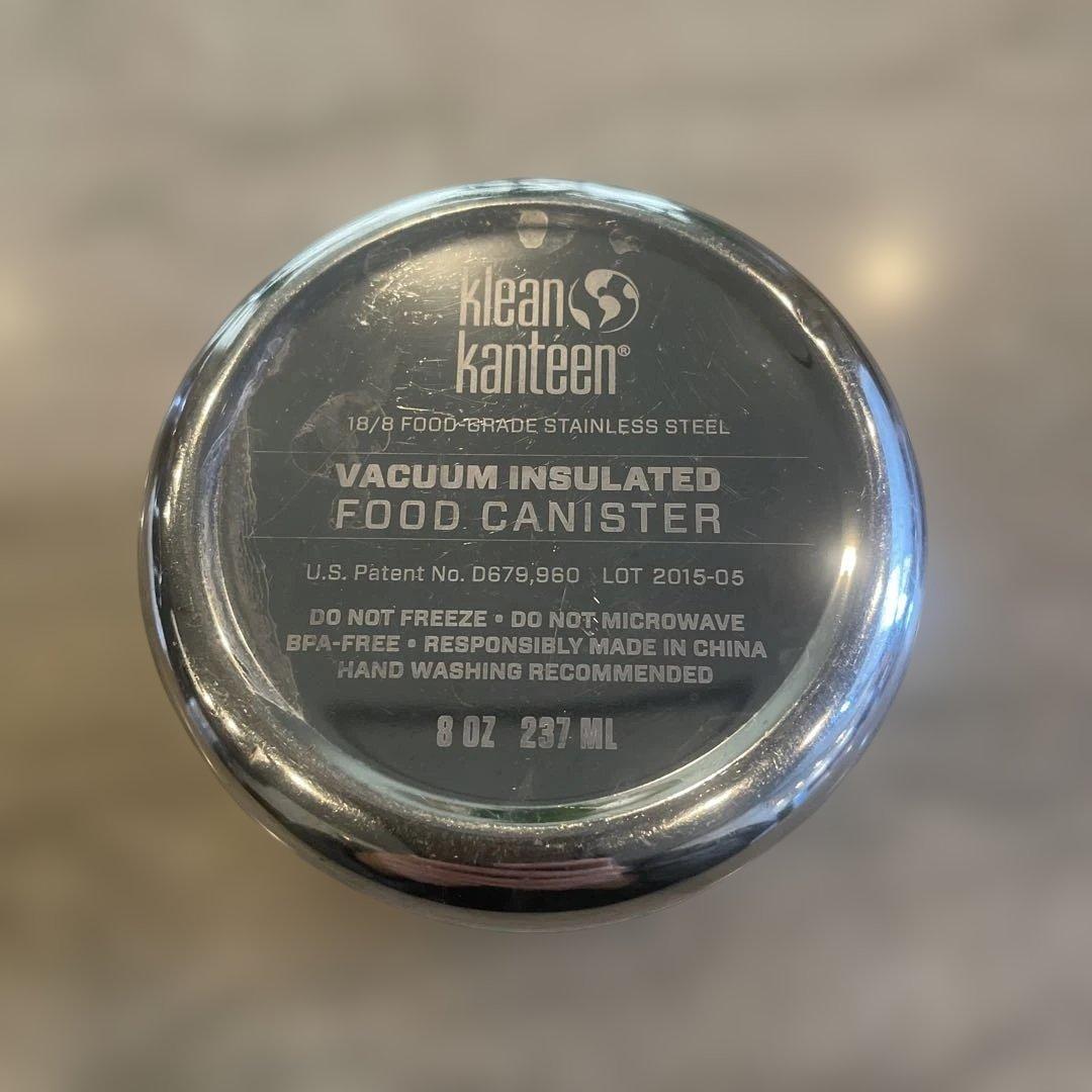 【廃盤品】Klean Kanteen フードキャニスター 8oz