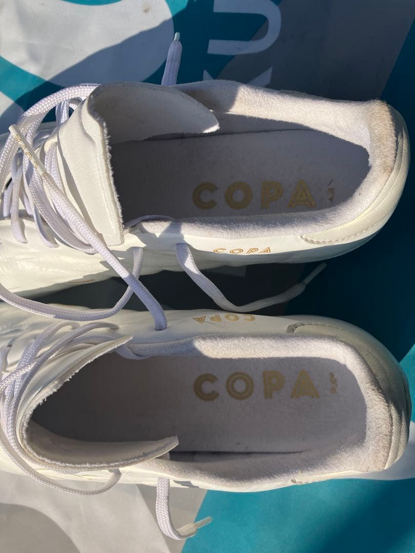 adidas Copa ホワイト サッカーシューズ