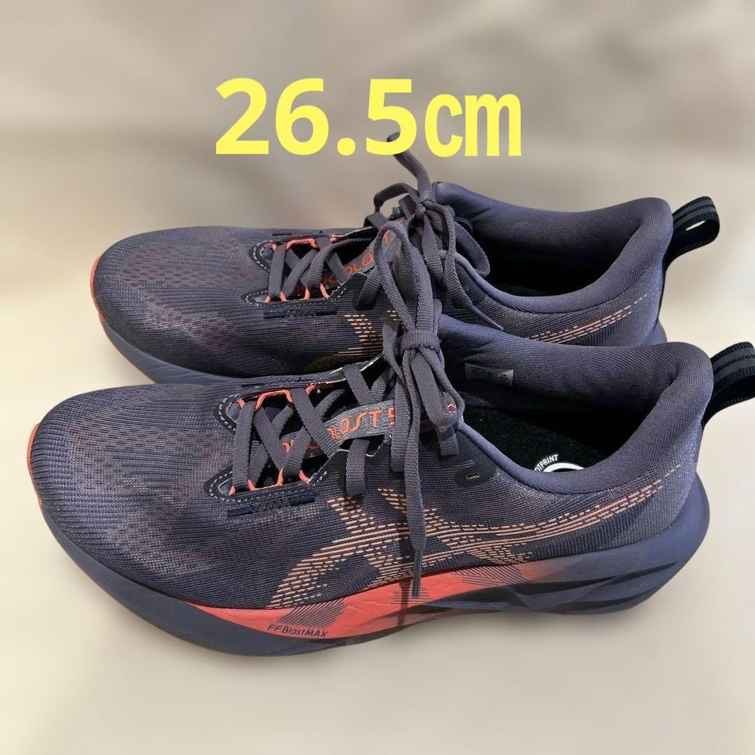 asics NOVABLAST5 ノヴァブラスト5 パープル　26.5cm