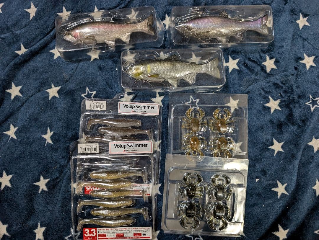 バス釣り引退セット　クジャラ2 袋入り　ワーム　総数50袋以上　まとめ売り