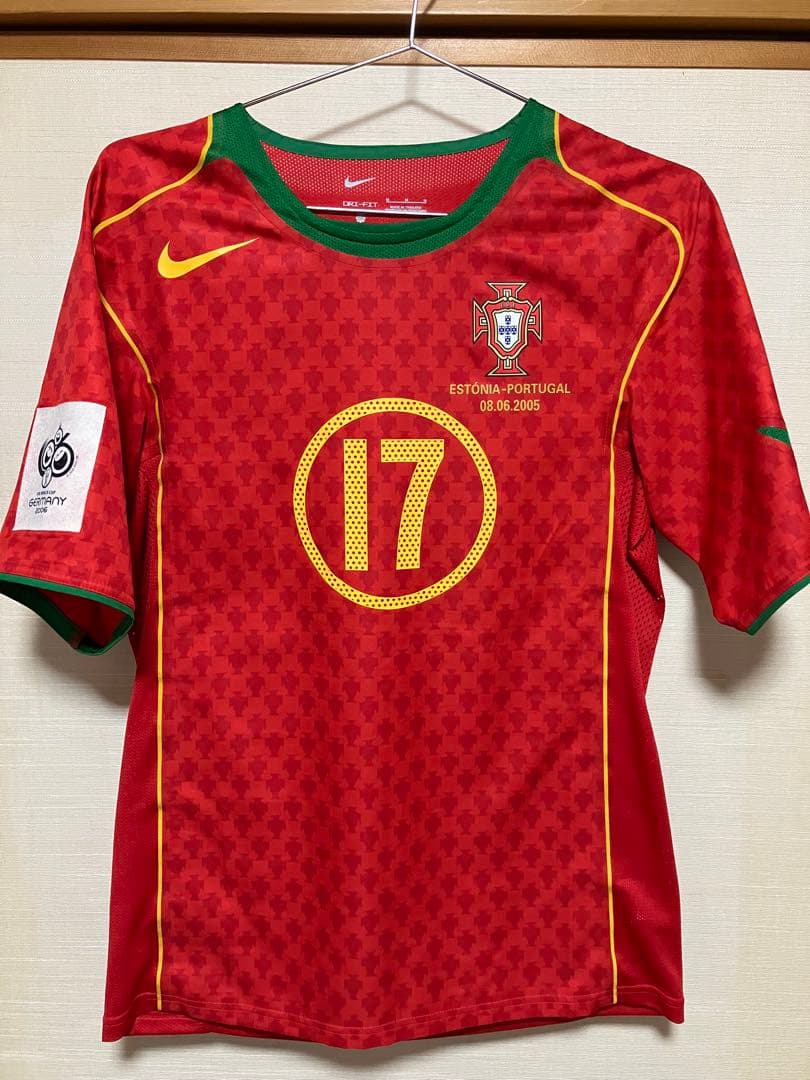 ポルトガル代表ロナウド選手2004ユニフォーム　NIKEトータル90リイシュー