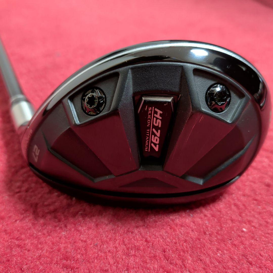 ​CHIP GOLF短尺仕様GIGA HS797ユーティリティ 24/27度2本