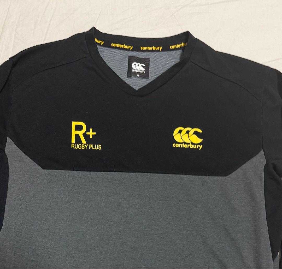 カンタベリー　RUGBY +ラグビープラス　ロングスリーブ パフォーマンスシャツ