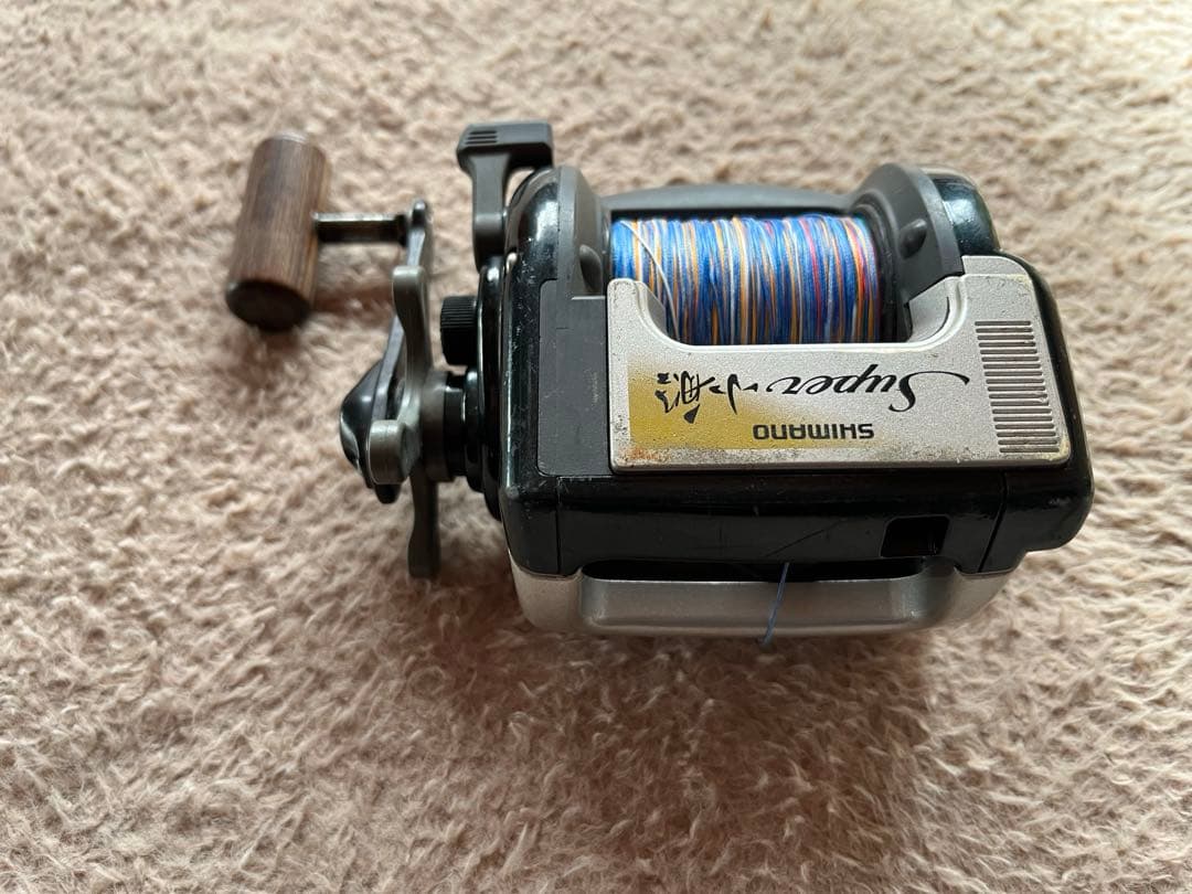 Shimano シマノ SUPER 小船3000 PEライン付き　青物 タコ 等