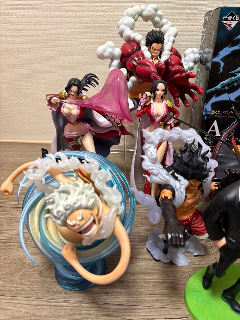 ワンピース一番くじ・プライズ ルフィ関連フィギュアまとめ売り