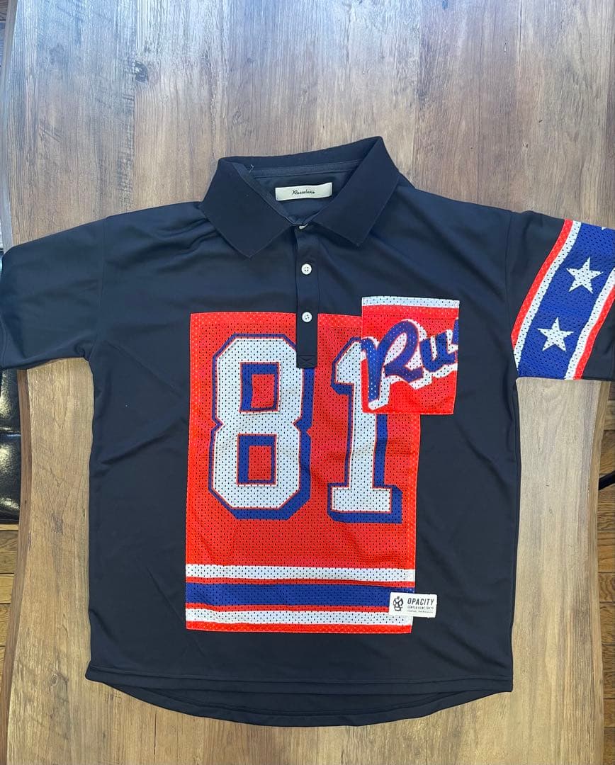 【美品】Russeluno ラッセルノ MESH REMAKE BIG POLO