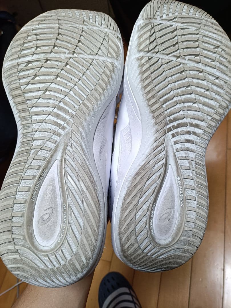 ASICS アシックス ホワイト　ノヴァサージ ロー2 28cm　バッシュ