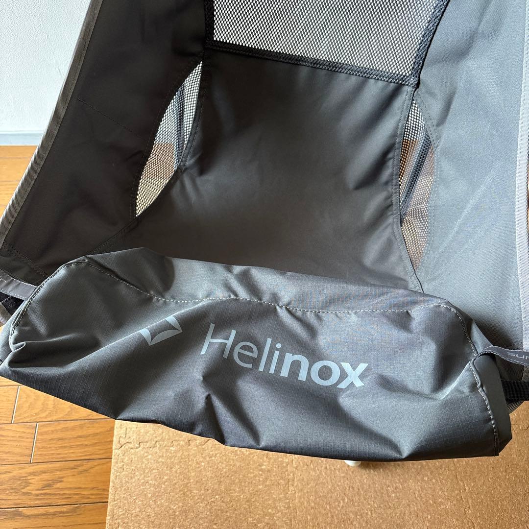 Helinox アウトドアチェア サンセットチェア チャコールグレー