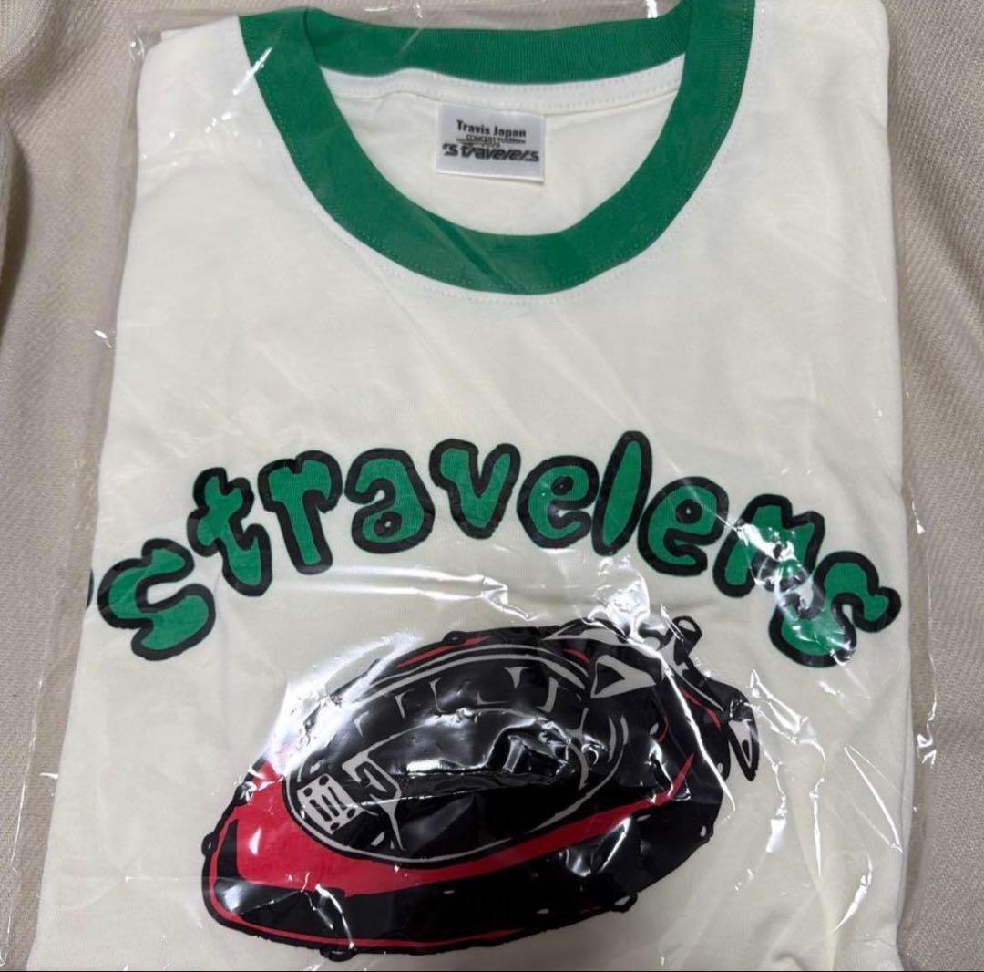 Travis Japan s'travelers リンガーTシャツ