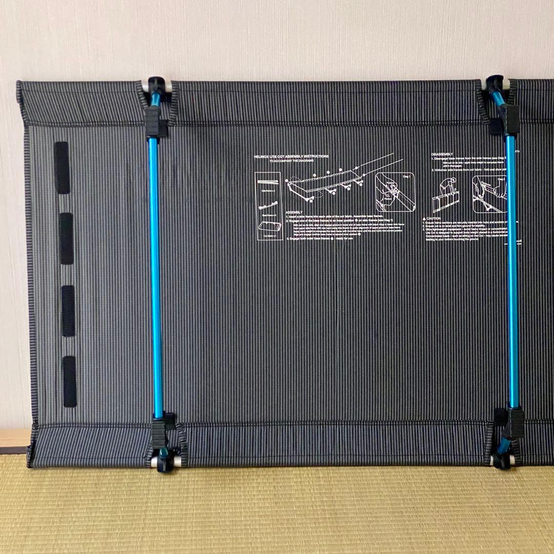 【Helinox】《超美品》ヘリノックス超軽量コットLite cot-Black