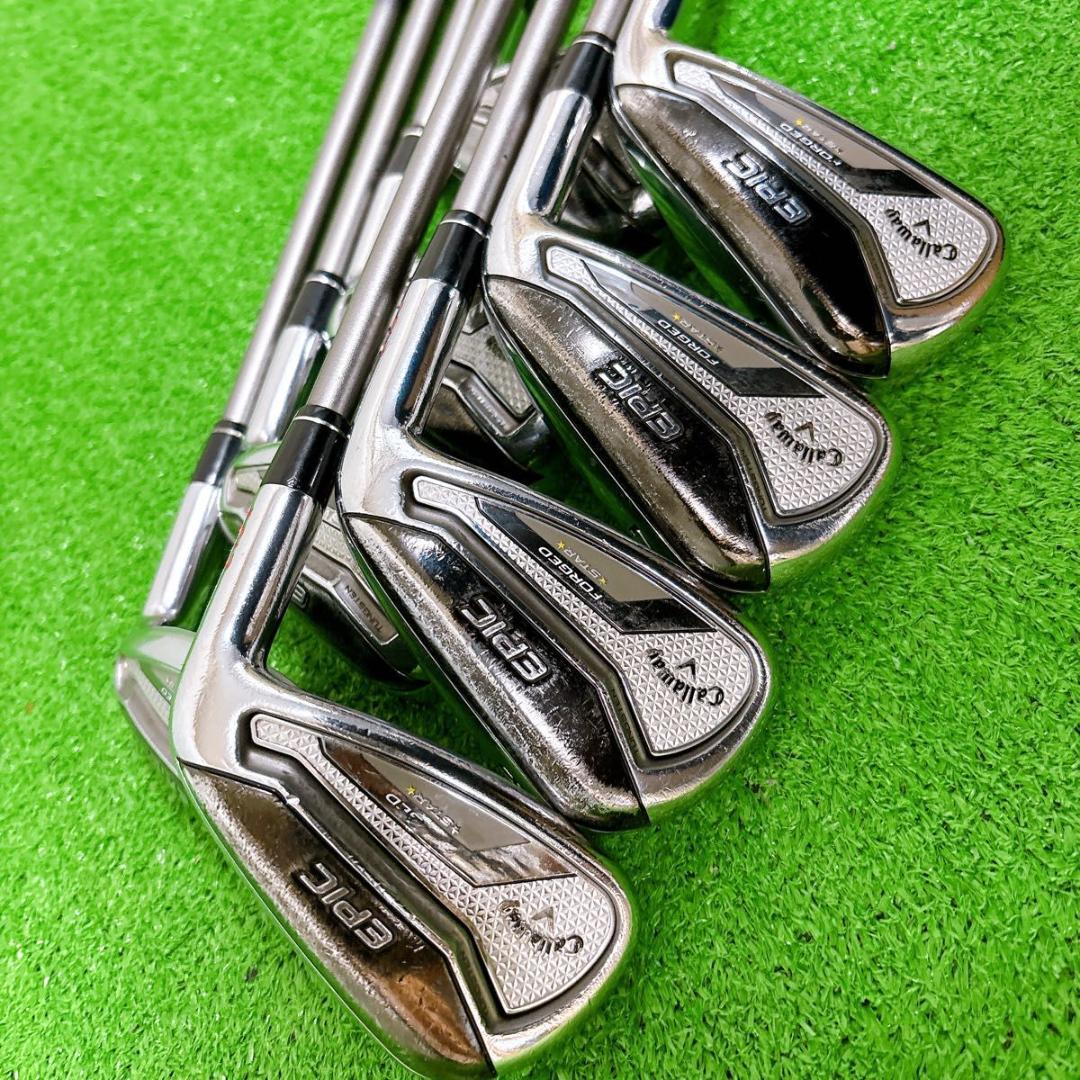 Callaway EPIC FORGED STAR アイアン　8本　SR