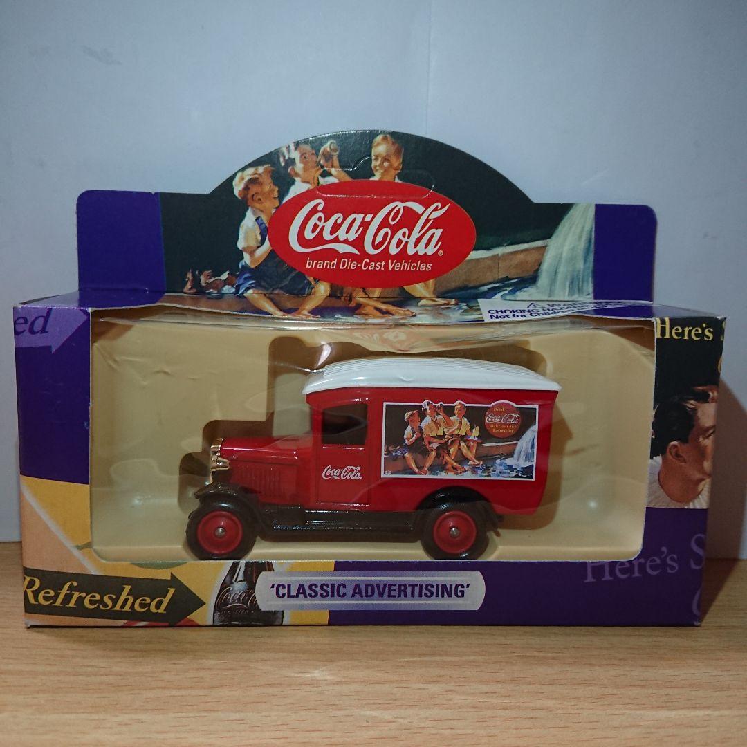 ヴィンテージ LLEDO社イギリス製 Coca-Cola ミニカー 6台セット