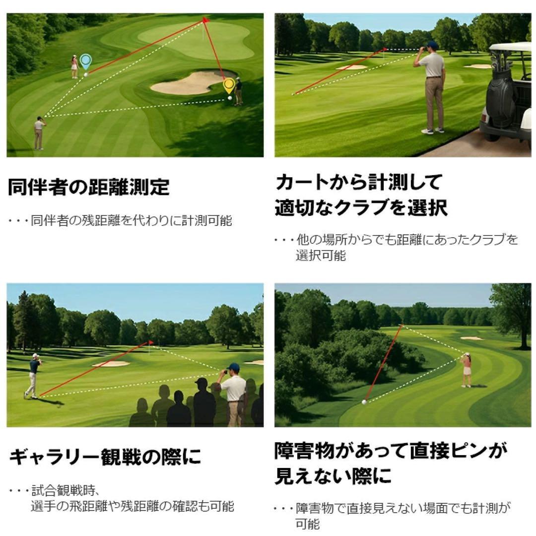 新品未使用　RAYS GR+ ゴルフ用レーザー距離計　ホワイト