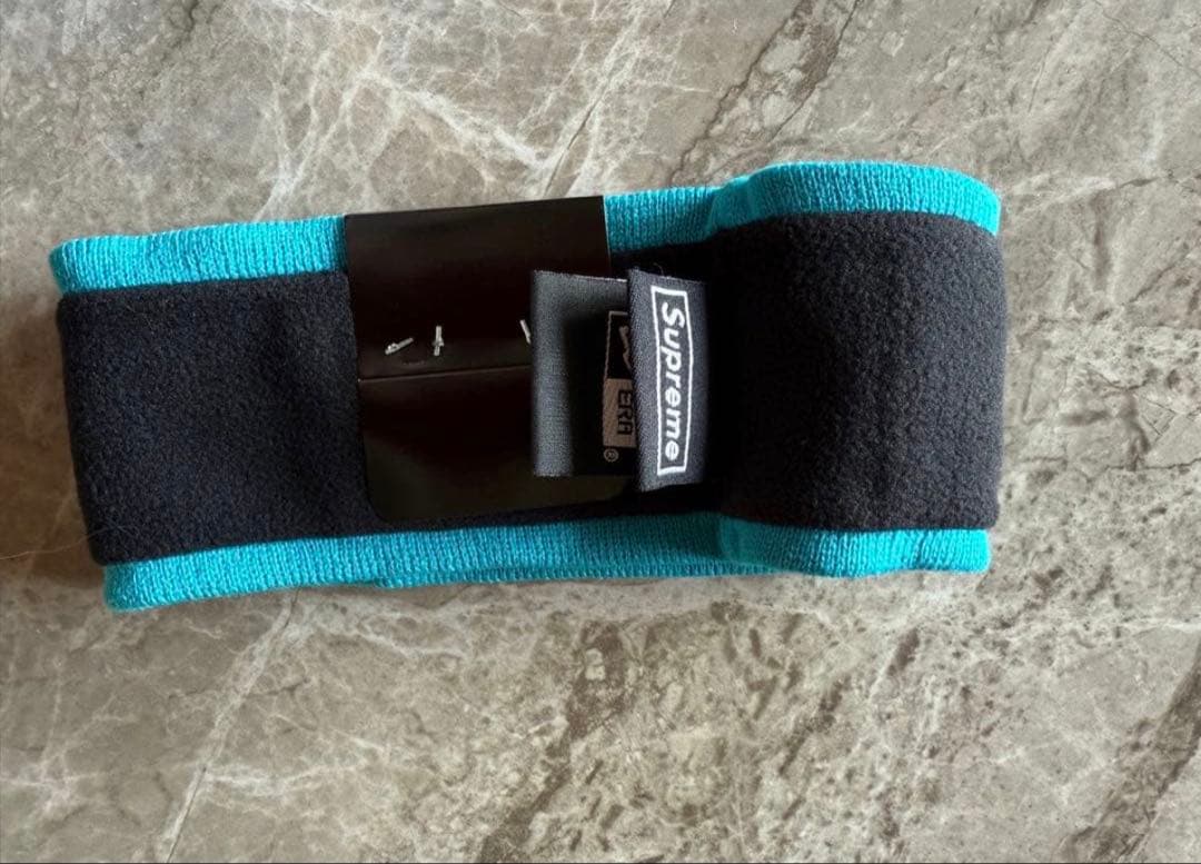 アクセサリー Supreme New Era Hairband-Turquoise Blue