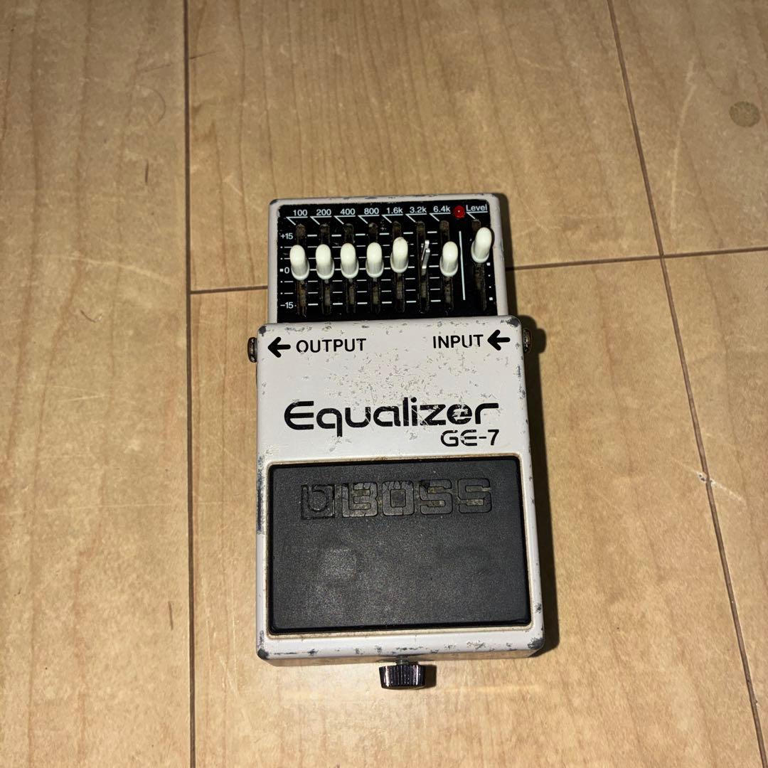 BOSS GE-7 Equalizer イコライザー 動作良好 です