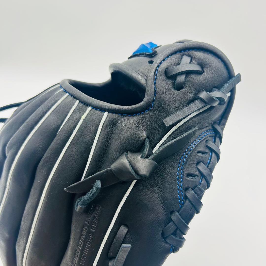 美品✨Mizuno ミズノ　ウィルドライブ ブルー　右投げソフトボール　グローブ